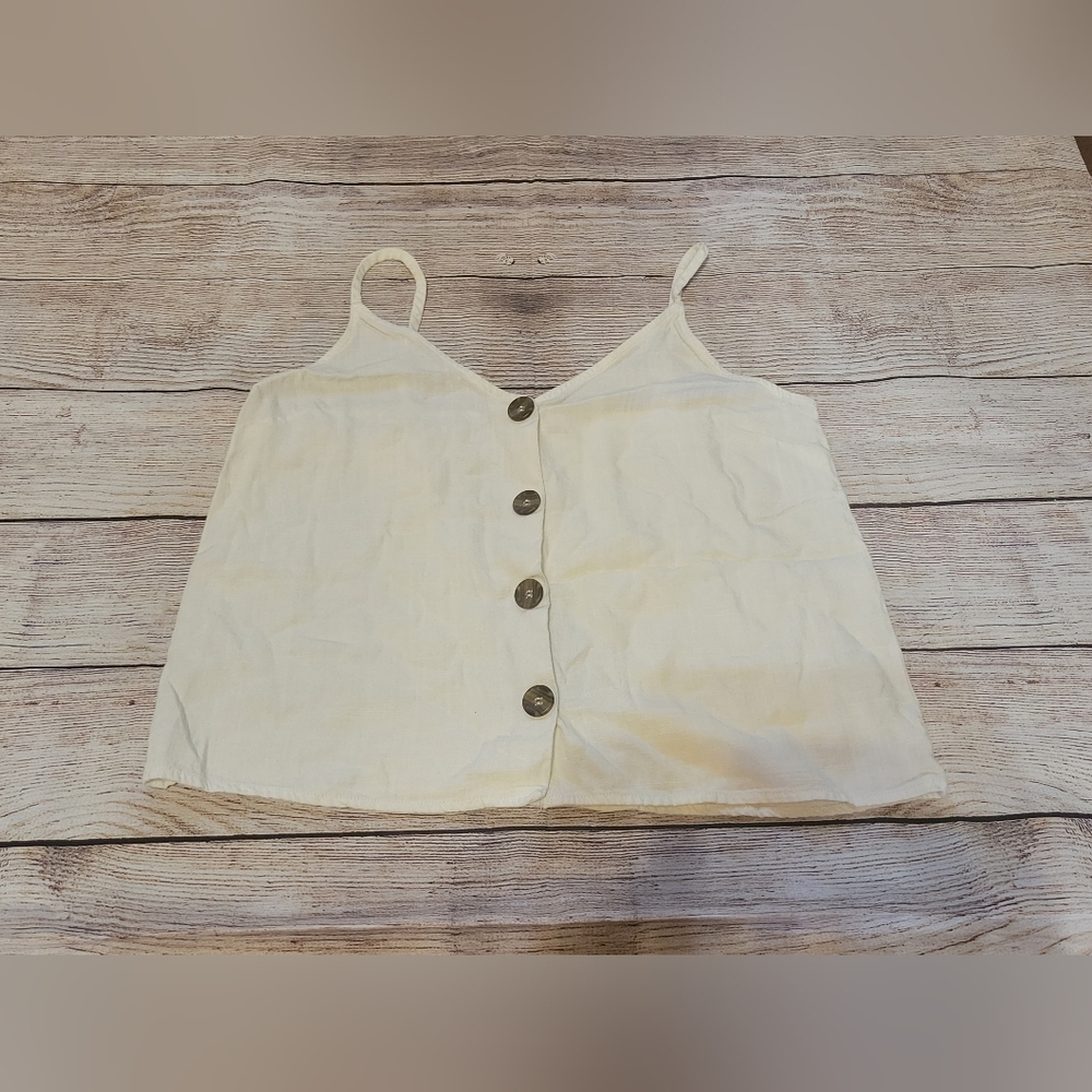 Love brand size medium white tank